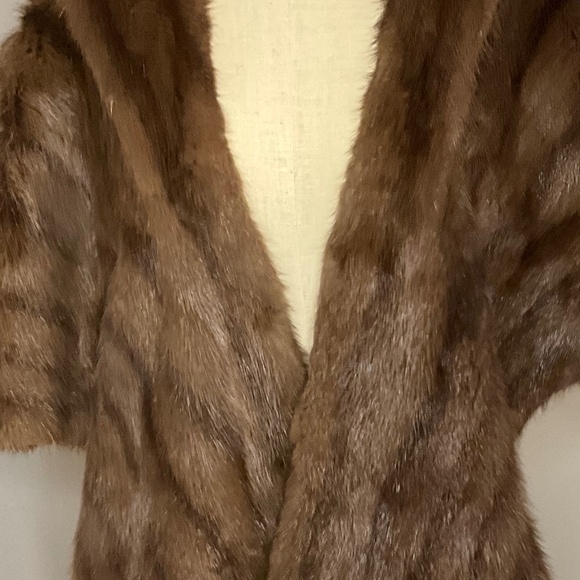 Vintage Real Mink Wrap - Picture 6 of 6